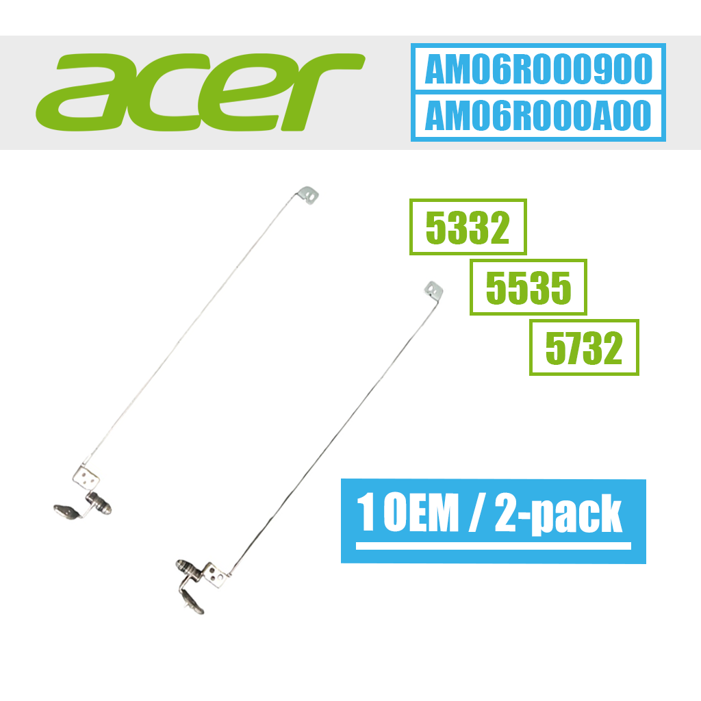 Acer ekrano vyriai / lankstai (AM06R000900 / R000A00)