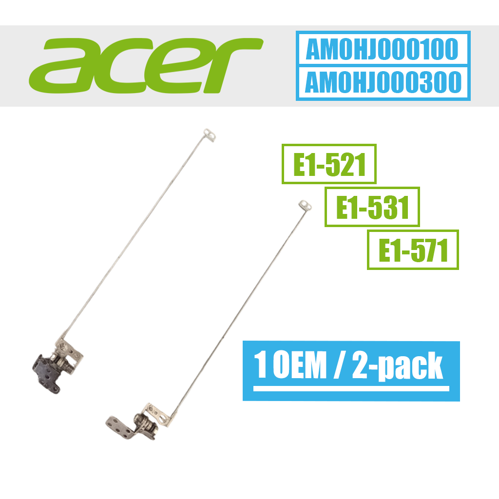 Acer ekrano vyriai / lankstai (AM0HJ000100, AM0HJ000300)