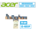 Acer įjungimo mygtukas, 20 pin (NBX0000E600)