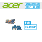 Acer įjungimo mygtukas, 8 pin (NBX0000UR00)