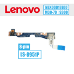 Lenovo įjungimo mygtukas, 8 pin (NBX00018E00)