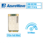 AzureWave tinklo plokštė 54 Mbps, 802.11 b/g (AW-GE740)