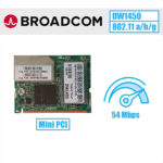 Broadcom tinklo plokštė 54 Mbps, 802.11 a/b/g (BCM 94309MP)