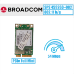 Broadcom tinklo plokštė 54 Mbps, 802.11 b/g (BCM94312MCG)