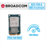 Broadcom tinklo plokštė 300 Mbps, 802.11 a/b/g/n (MB988Z/A)