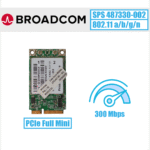 Broadcom tinklo plokštė 300 Mbps, 802.11 a/b/g/n (487330-002)