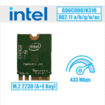 Intel 3168NGW tinklo plokštė 433 Mbps (SPS 852511-001)