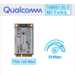 Qualcomm tinklo plokštė 54 Mbps, 802.11 a/b/g (T60H921.05 LF)