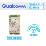 Qualcomm tinklo plokštė 54 Mbps, 802.11 b/g (T60H976.07 LF)