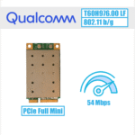 Qualcomm tinklo plokštė 54 Mbps, 802.11 b/g (T60H976.00 LF)
