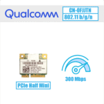 Qualcomm tinklo plokštė 300 Mbps, 802.11 b/g/n (DW1702)
