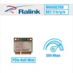 Ralink tinklo plokštė 300 Mbps, 802.11 b/g/n (WN6602RH)