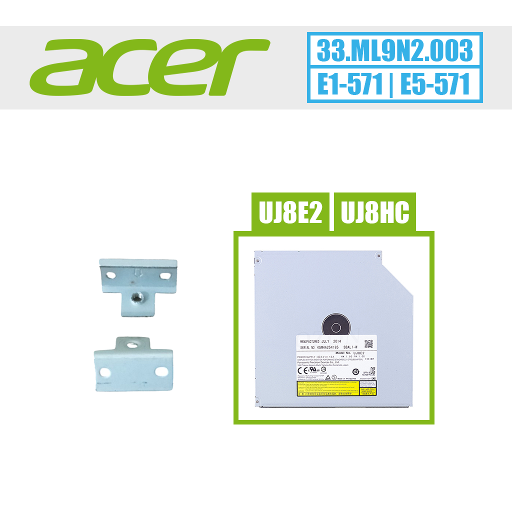 Acer tvirtinimo laikiklis DVD keitimui (E1-571 / E5-571)