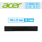 12.7 mm - Acer optinio įrenginio apdaila (E1-531 / E5-571)