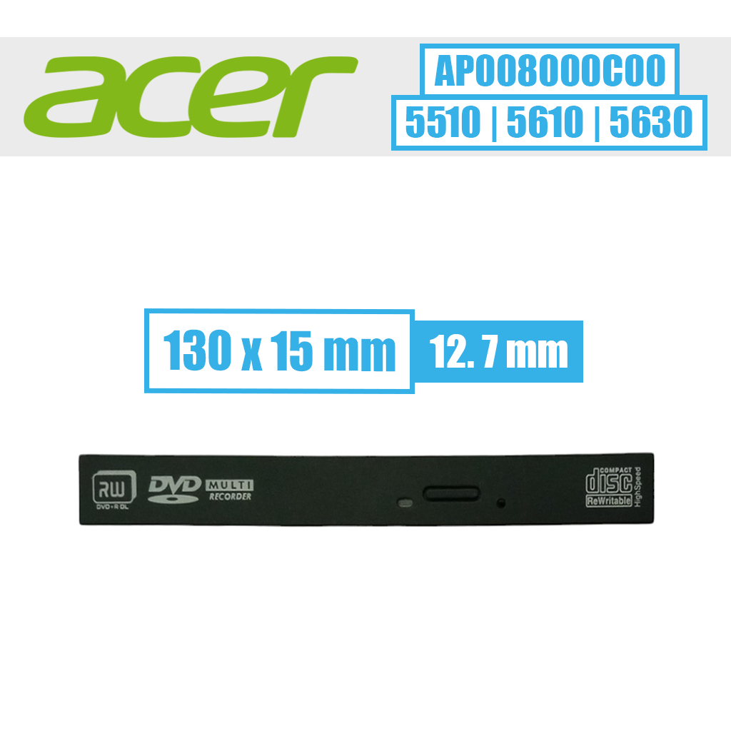 12.7 mm - Acer optinio įrenginio apdaila (5510 / 5610 / 5630) - Image 1