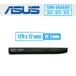 12.7 mm - Asus optinio įrenginio apdaila (A72 / K72 / X72)