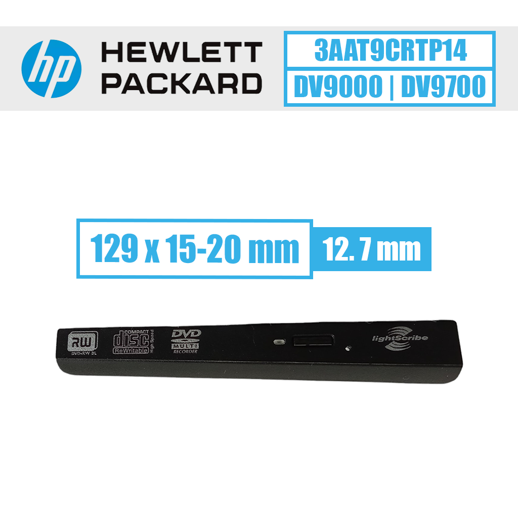 12.7 mm - HP optinio įrenginio apdaila (DV9000 / DV9700) - Image 1