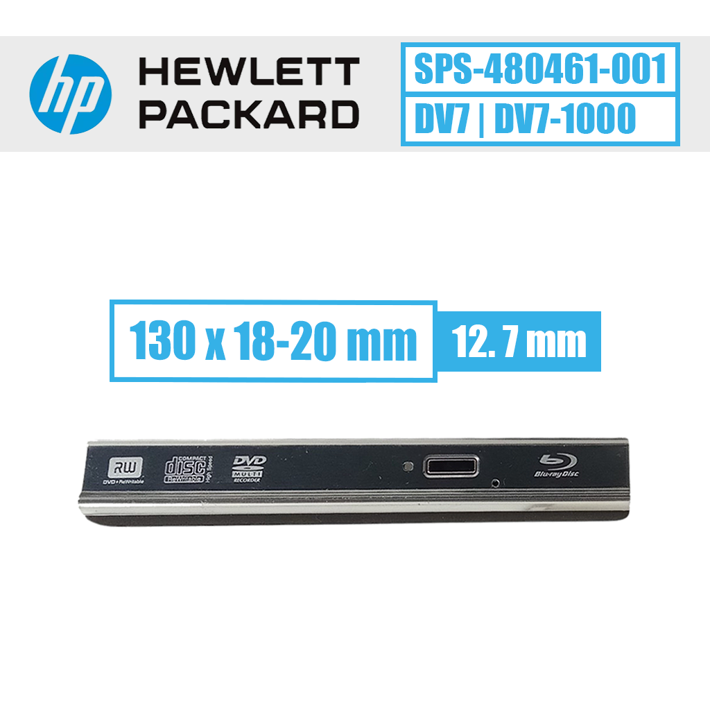 12.7 mm - HP optinio įrenginio apdaila (DV7 / DV7-1000) - Image 1