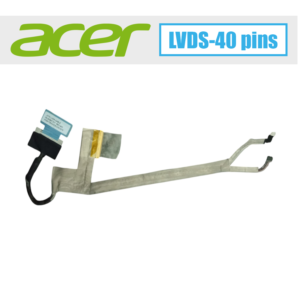 Acer ekrano kabelis LVDS, 40 pin (50.4GS07.011) - Image 1