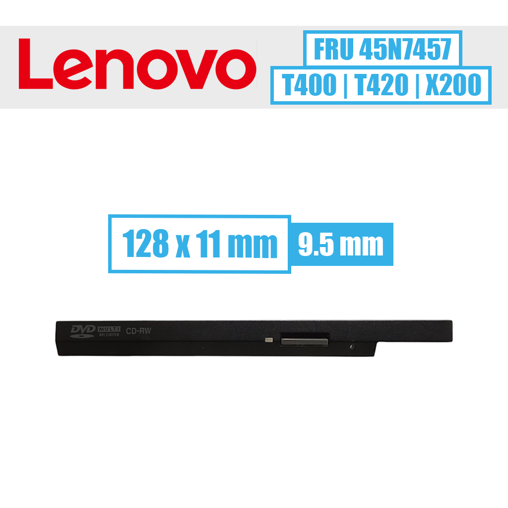 9.5 mm - Lenovo optinio įrenginio apdaila (T400 / T420 / X200) - Image 1