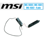 4 pin - MSI vidiniai garsiakalbiai / kairė + dešinė (MS-1688)