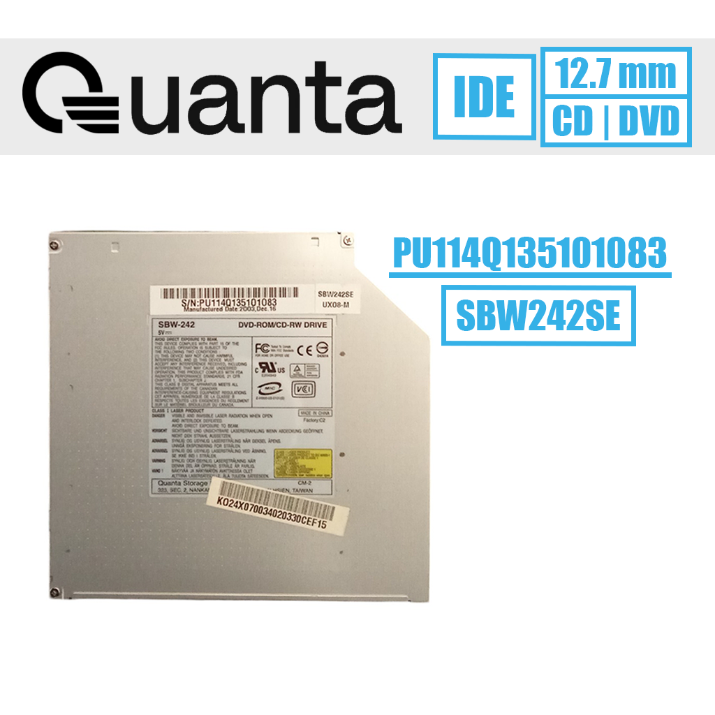 Quanta vidinis optinis įrenginys 12.7 mm (SBW242SE) - Image 1