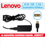 Lenovo įkroviklis 20V=2.25A, 45W (ADLX45NCC3A)