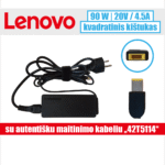 Lenovo įkroviklis 20V=4.5A, 90W (ADLX90NCC3A)