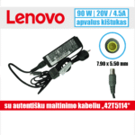 Lenovo įkroviklis 20V=4.5A, 90W (FRU 42T4425)