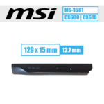 12.7 mm - MSI optinio įrenginio apdaila (CX600 / CX610)