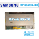 16.0" 1366x768 WXGA HD, blizgus, 40pin (apačioje dešinėje)