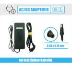 AcBel AC/DC adapteris 12V=5A (6.40 x 3.10 mm)