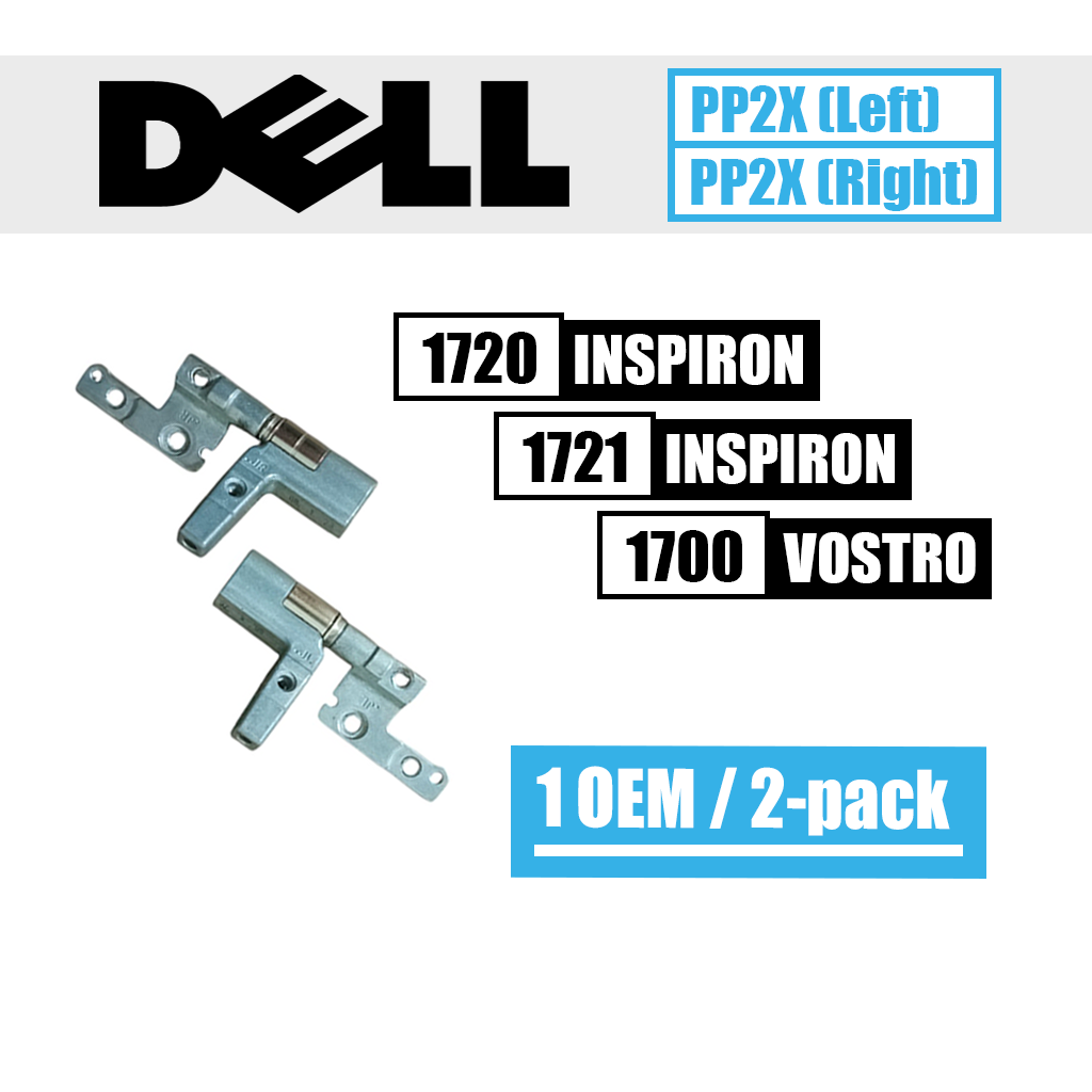 Dell Inspiron ekrano vyriai / lankstai (PP2X JL+JR)