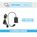 Siųstuvas 433.92 Mhz, AC230V=9A (AC512-02)