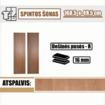 Spintos šonas 168.5 x 49.5 cm (dešinės pusės)