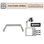 Spintos stalčiaus korpusas (klijuojamas)