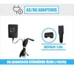 AC-DC adapteris 3.6V=1A (0361000DG)