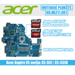 Acer motininė plokštė (NB.MLE11.001, Z5WAK-LA B221P)