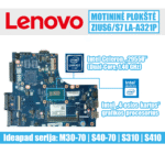 Lenovo motininė plokštė (ZIUS6S7 LA-A321P, 45190P38L25)