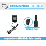 Netzgerat AC-DC adapteris 3.6V=1A (JT-36100K)