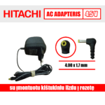 Hitachi AC adapteris 4.5V=600mA (4.00 x 1.7 mm)