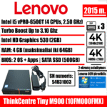 Lenovo ThinkCentre Tyny M900 (10FM000FMX, S4U31003)