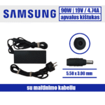 Samsung įkroviklis 19V=4.74A, 90W (AD-9019S, A10-090P1A)