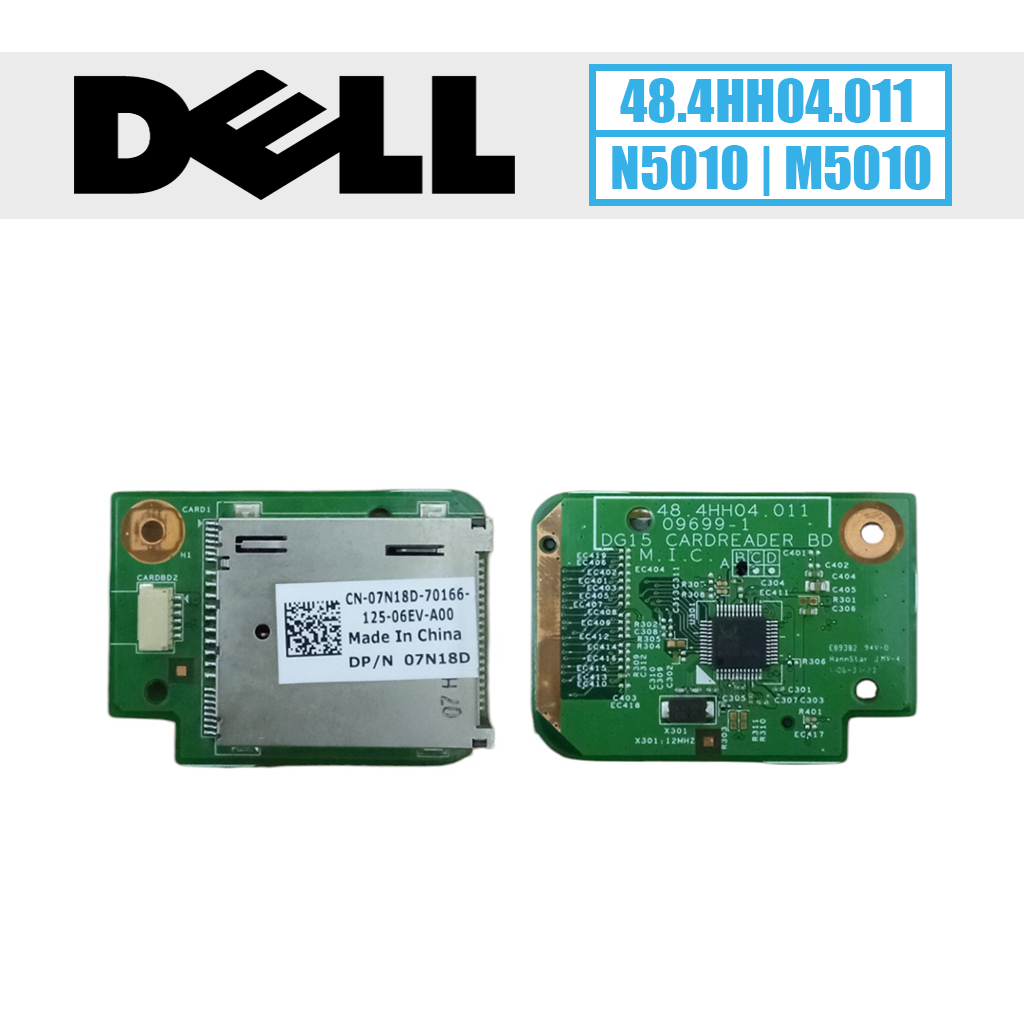Dell kortelių skaitytuvo plokštė (48.4HH04.011) - Image 1