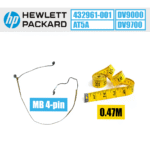 HP mikrofono kabelis, 4 pin (432961-001, AT5A)