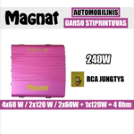 Magnat 240W automobilinis garso stiprintuvas