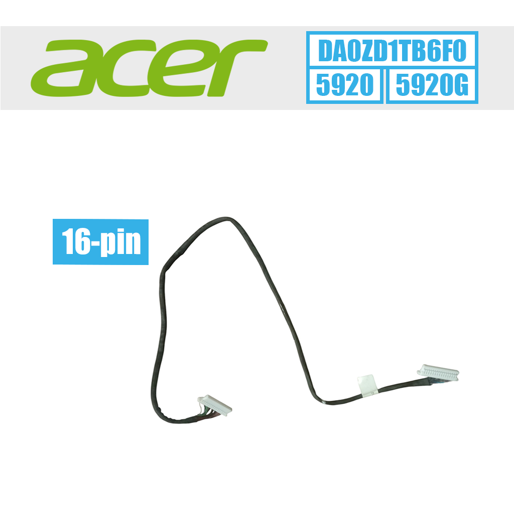 Acer USB jungties plokštės kabelis, 16 pin (DA0ZD1TB6F0) - Image 1