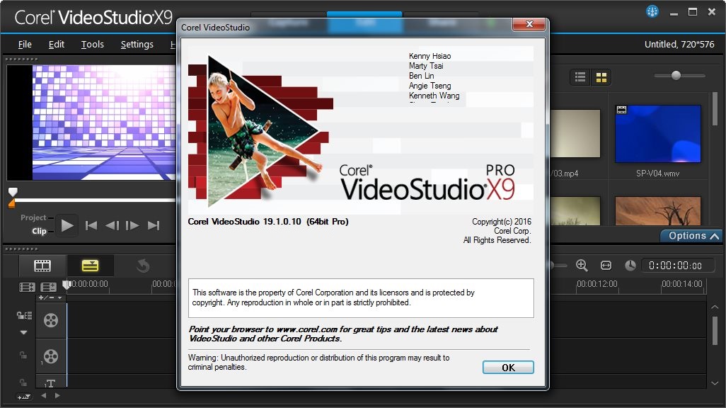 Corel VideoStudio X9 Pro versijos paketas - Image 3