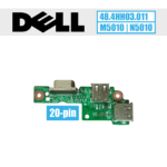 Dell dvigubo USB-VGA plokšte, 20 pin (48.4HH03.011)