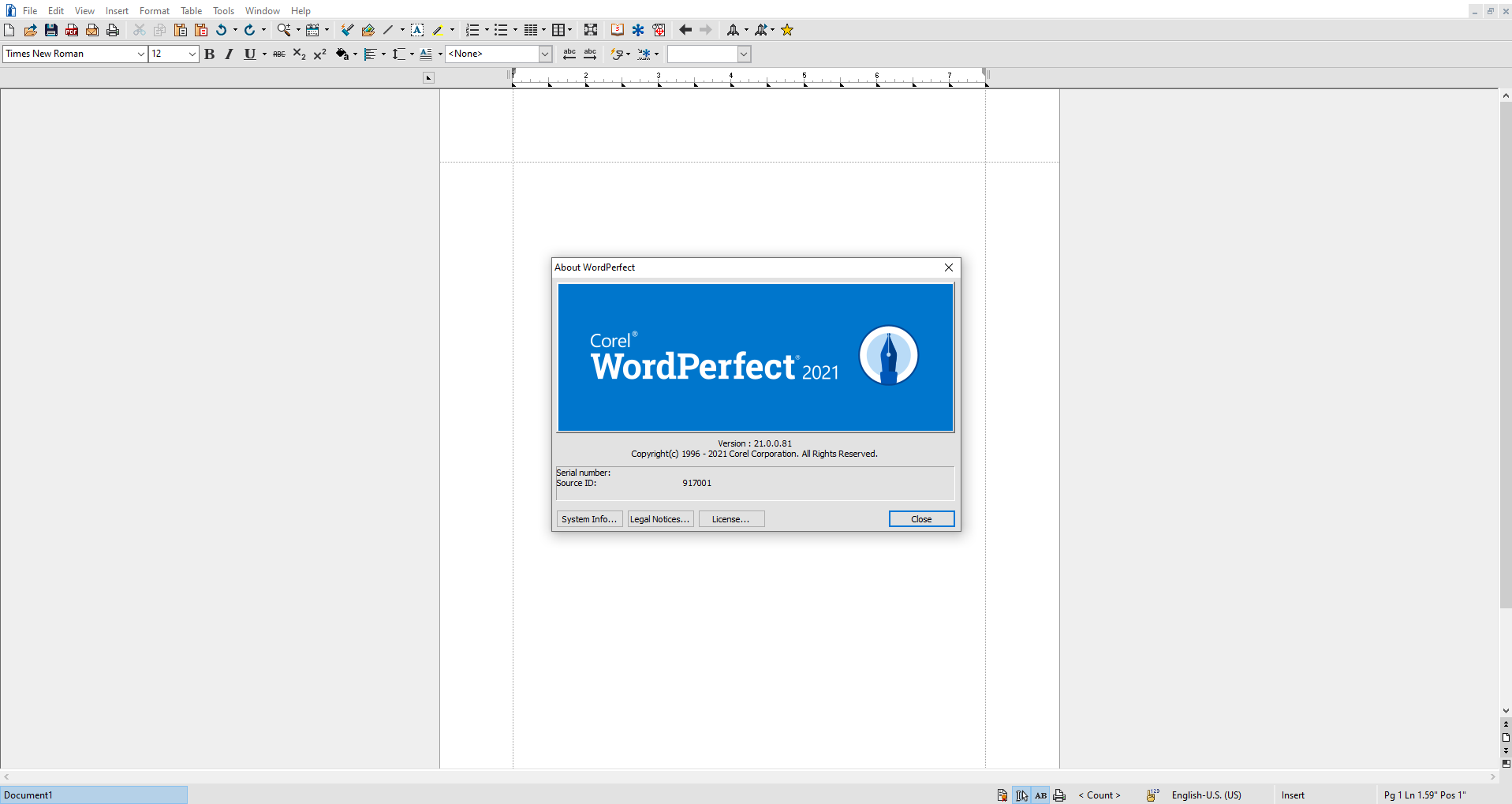Pilnas WordPerfect Office Standart (2021 m.) - Image 3